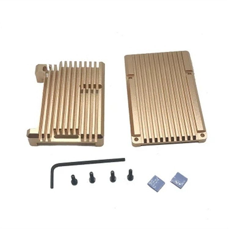 Estojo Kit Raspberry Pi 4 com Ventilador com Ventilador e Dissipador de Calor